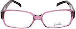 Emilio Pucci Plastic Eyeglass Frame Purple EP2652 500