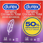 Durex Sensitivo Contacto Total Condoms 12pcs