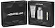 MontBlanc Explorer Platinum Herren Set mit Eau de Parfum und Duschgel 3Stück