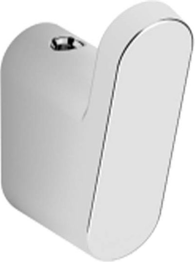 Langberger Series Single Wall-Mounted Bathroom Hook ​4.8x1.5cm Silver