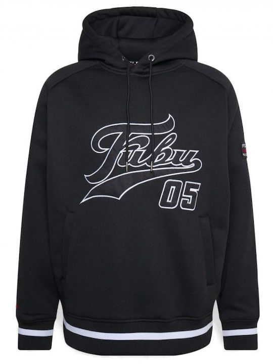 Fubu Men's Sweatshirt with Hood Black