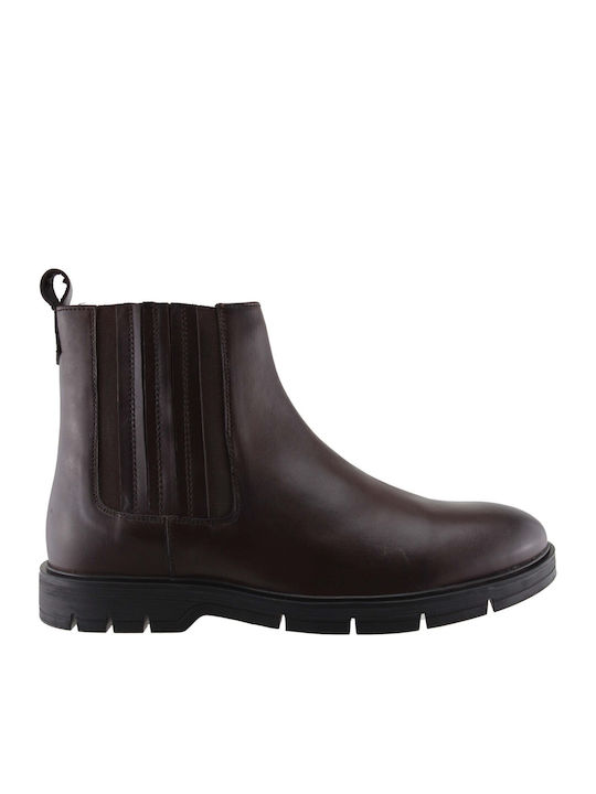 Milanos Leder Braun Herrenstiefel