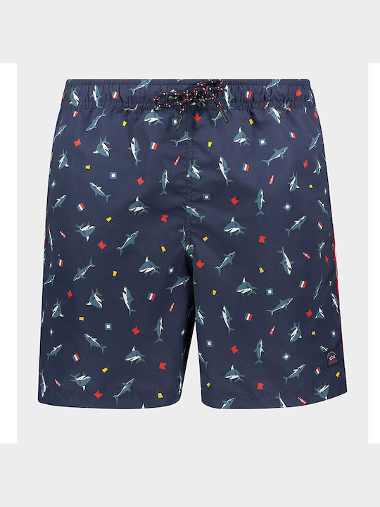 Paul & Shark Herren Badebekleidung Shorts Blau