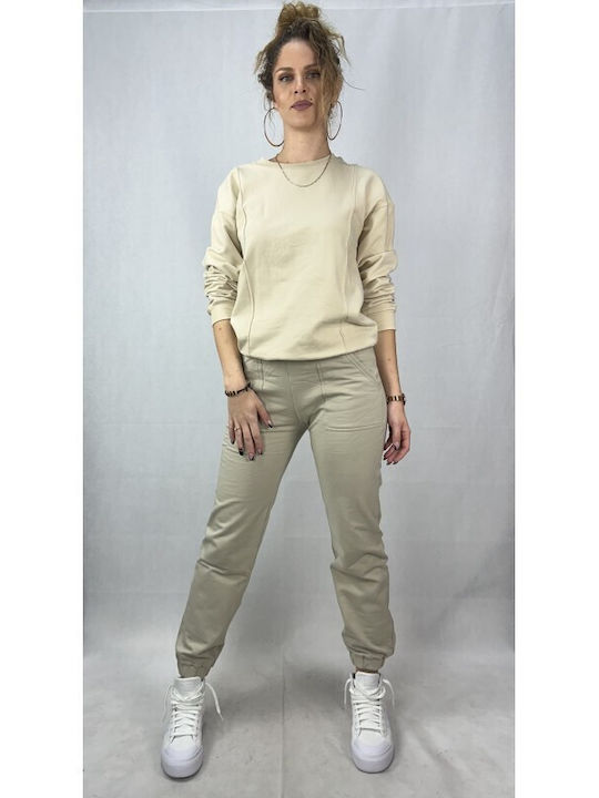 Paco & Co Women's Beige Set with Trousers