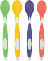 Dr. Brown's Baby Set with Spoons made of Silicone for 4+ months 4pcs Dr. Brown's Baby Set with Spoons made of Silicone for 4+ months 4pcs