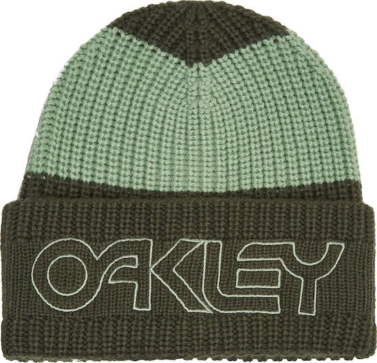 Beanie Unisex Σκούφος Πλεκτός σε Πράσινο χρώμα