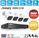 Annke Integrated CCTV System with 4 Cameras 5MP