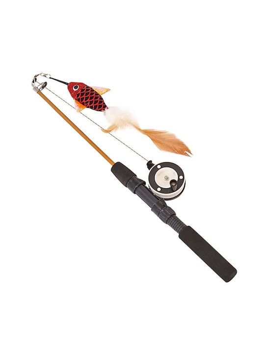 Denik Pets Cat Toy Rod Red