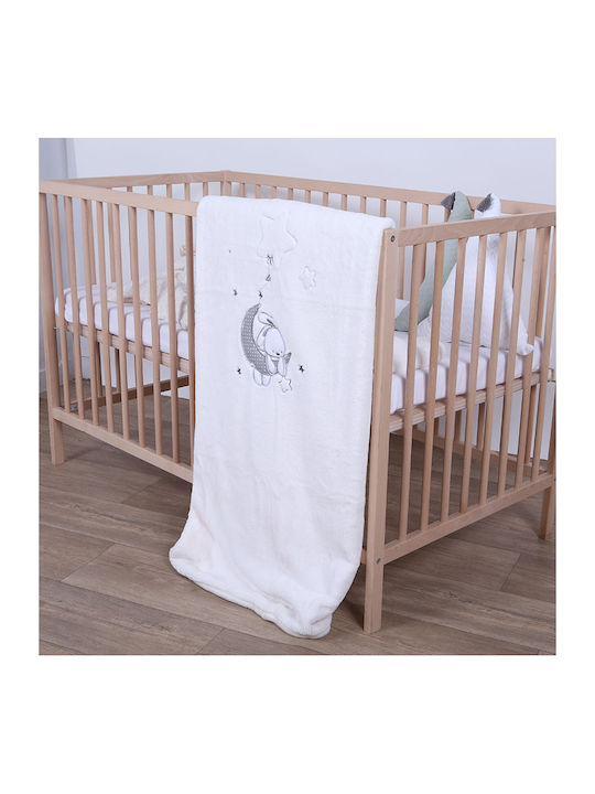 Bimbidreams Κουβέρτα Κούνιας Luna Microline 140x110εκ.