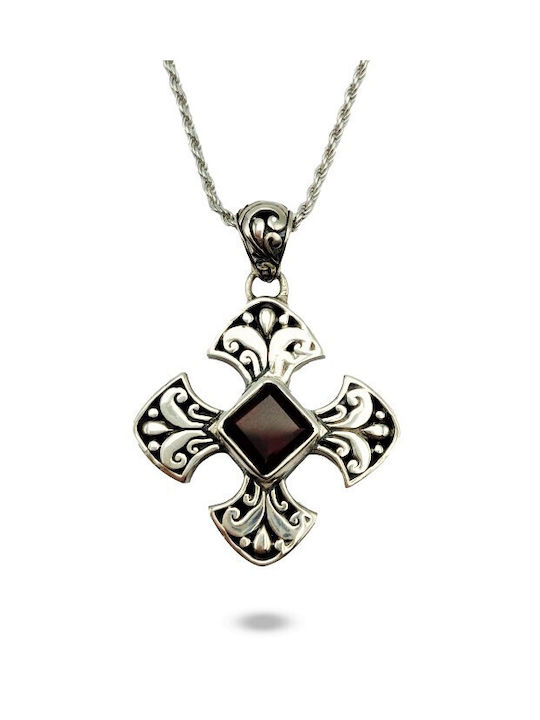 Cross from Silver with Chain