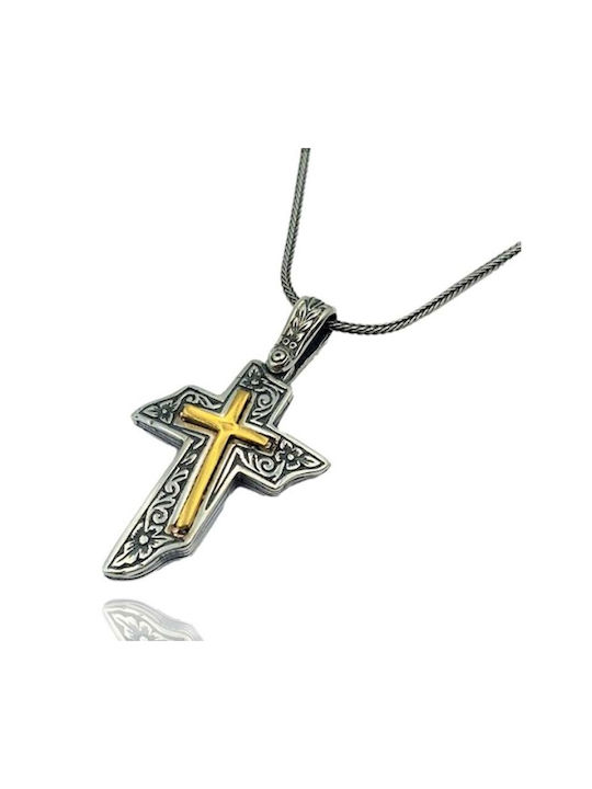 Vergoldet Kreuz mit Kette