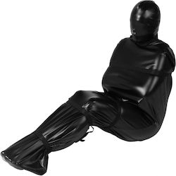 Shots BDSM Accessory Full Body Bag with Nylon Straps in Black Color