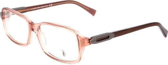 Tod's Weiblich Kunststoff Brillenrahmen Rosa TO5018 074