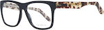 Sandro Plastic Eyeglass Frame Black SD1002 102