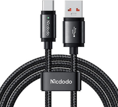 Mcdodo Braided USB 3.0 Cable USB-C male - USB-A 120W Μαύρο 1.5m (CA-4730)