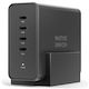 Native Union Зарядно Устройство Без Кабел GaN с 4 USB-C Изходни Порта и Кабел micro USB 140W Power Delivery Черно Fast Desktop