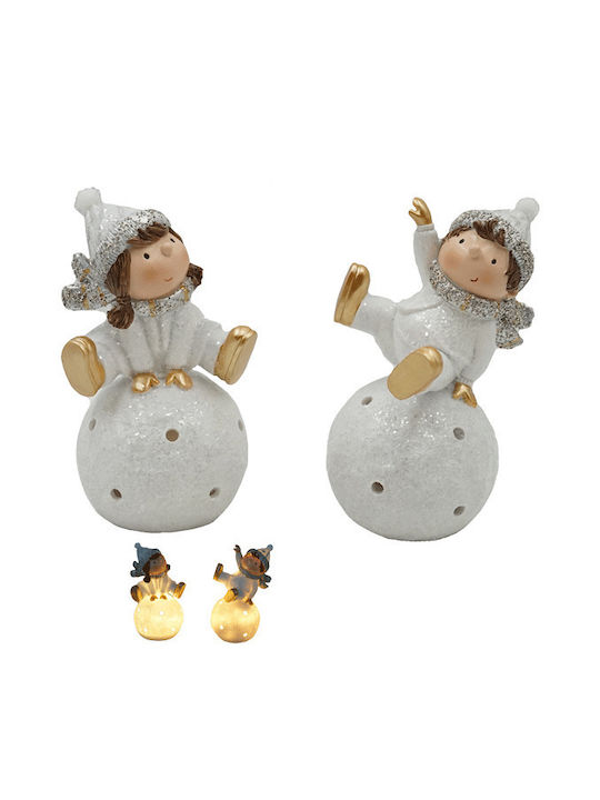 +Efo Illuminated Christmas Figure Toddler Length 9cm 2pcs