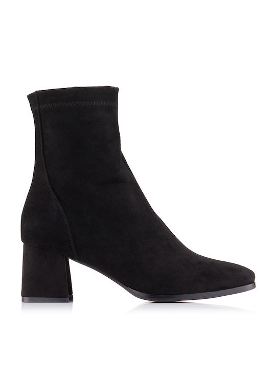 FlyFor Suede Women's Ankle Boots Black