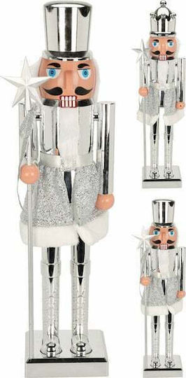 Koopman Nutcracker de Crăciun Argintiu