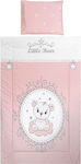 Lorelli Σετ For Crib Little Bear Pink 4buc