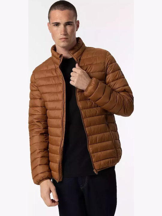 Χειμωνιάτικο Μπουφάν Puffer Καφέ