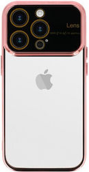 Powertech Electro Lens Back Cover Silicone / Plastic Durable Transparent (iPhone 15)