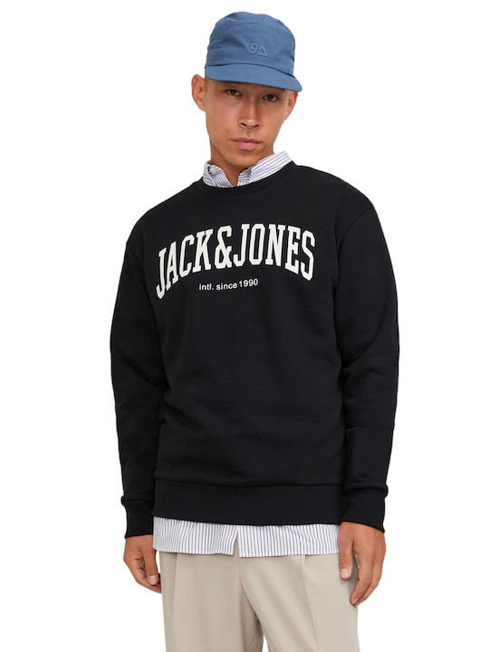 Jack & Jones Ανδρικό Φούτερ Μαύρο