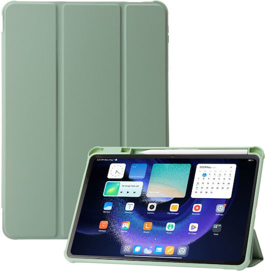 Husă Flip Cover 3 Pliante Transparentă (Xiaomi Pad 6)