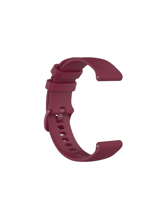 Strap Silicone Burgundy (Amazfit Bip Lite)