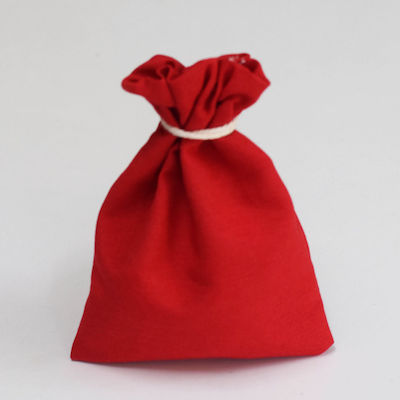 Decocraft Fabric Pouch за Подарък Red 14x18см.