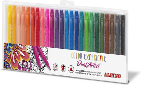 Alpino Drawing Markers 0.7mm Thin Set 24pcs