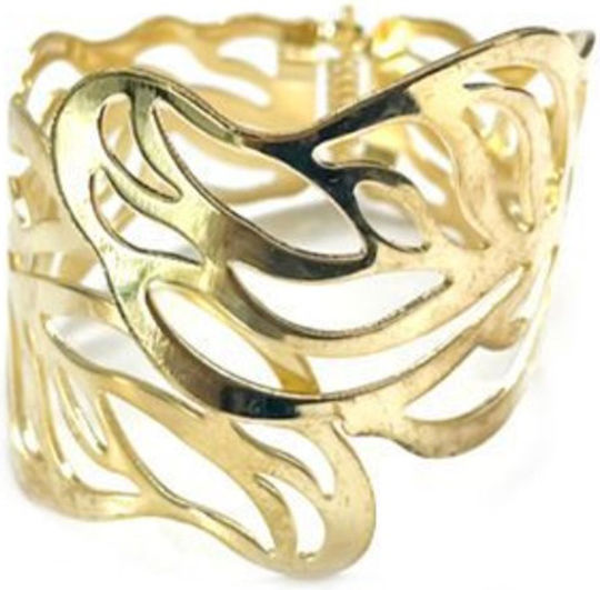 ForHome Metallic Curtain Tie-Back Hook Gold