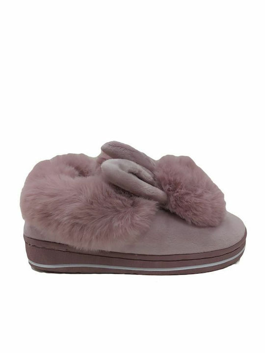 Mitsuko Kids Slippers Boots Lilac