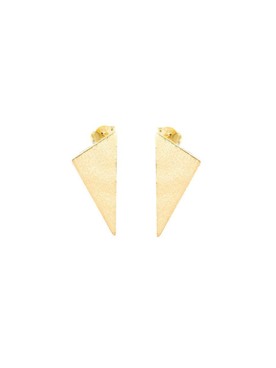 Paraxenies Earrings made of Silver Gold Plated