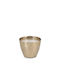 Bizzotto Decorative Candle Jar Gold 1pcs