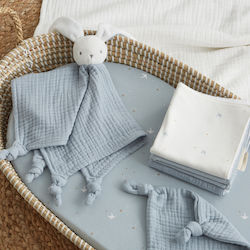 Bimbidreams Baby Comforters Blue Grey Bunny
