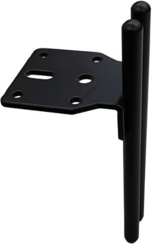 JGS S.A. Metallic Furniture Leg Suitable for Couch 15cm Black