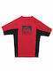Reef Short Sleeve Tricou de protecție solară Red