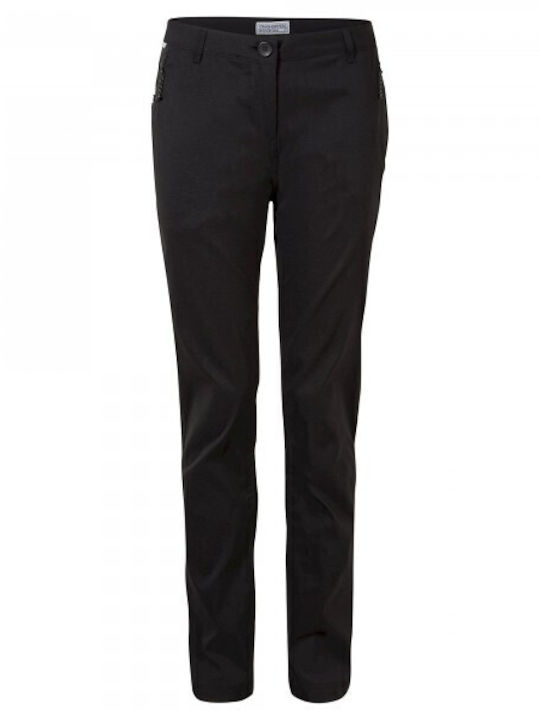 Craghoppers Kiwi Women's Hiking Long Trousers Black