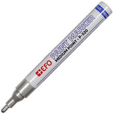 +Efo Permanent Marker Silver