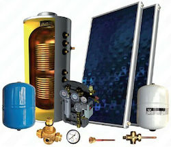 Sonne Τ Σύστημα Βεβιασμένης Κυκλοφορίας 300lt/5,7m² Glass για Αντλίες Θερμότητας Τριπλής Ενέργειας