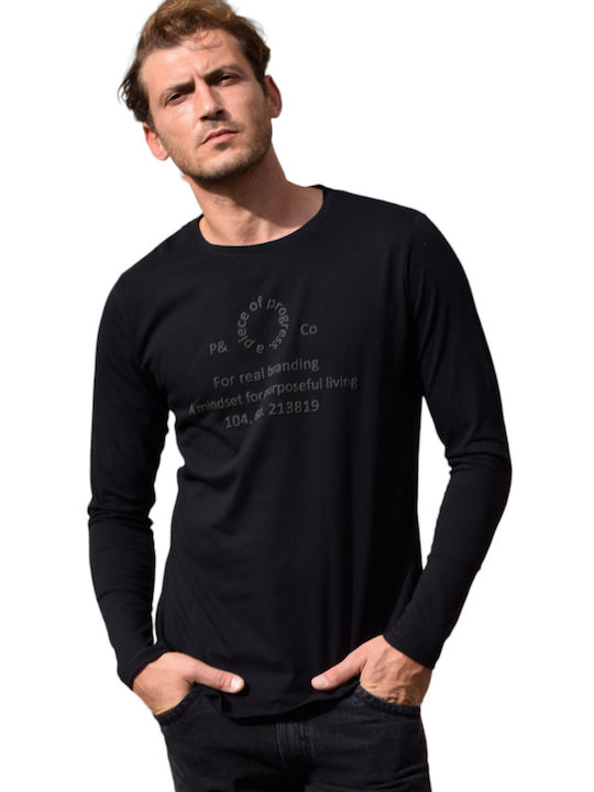 The Real Brand Tricou Negru