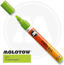Molotow One4all Ακρυλικός Μαρκαδόρος Πράσινος 4mm