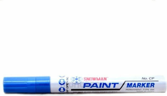 Snowman Μαρκαδόρος Πίνακα Blue 3mm