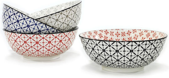 ArteLibre Salatieră Ceramică Multicoloră 23x23cm 1buc