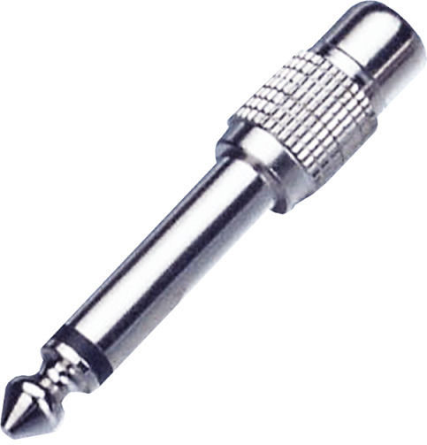 Audio Master 6.3mm Männlich Zu RCA Weiblich Silber 1Stück TE039