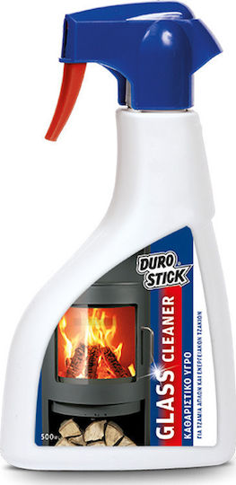 Durostick Glass Cleaner Καθαριστικό Spray για Τζάμια Τζακιού 500ml