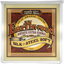 Ernie Ball Earthwood Set Corzi Pentru Chitară A...
