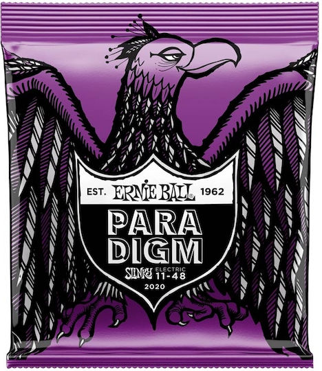 Ernie Ball Paradigm Electric Guitar Strings Set 11 - 48