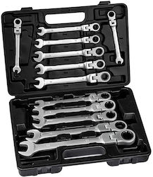 Factory W16244 Set Deutsche Polygon-Schlüssel mit Größe von 8mm bis 19mm 12Stücke Factory W16244 Set Deutsche Polygon-Schlüssel mit Größe von 8mm bis 19mm 12Stücke